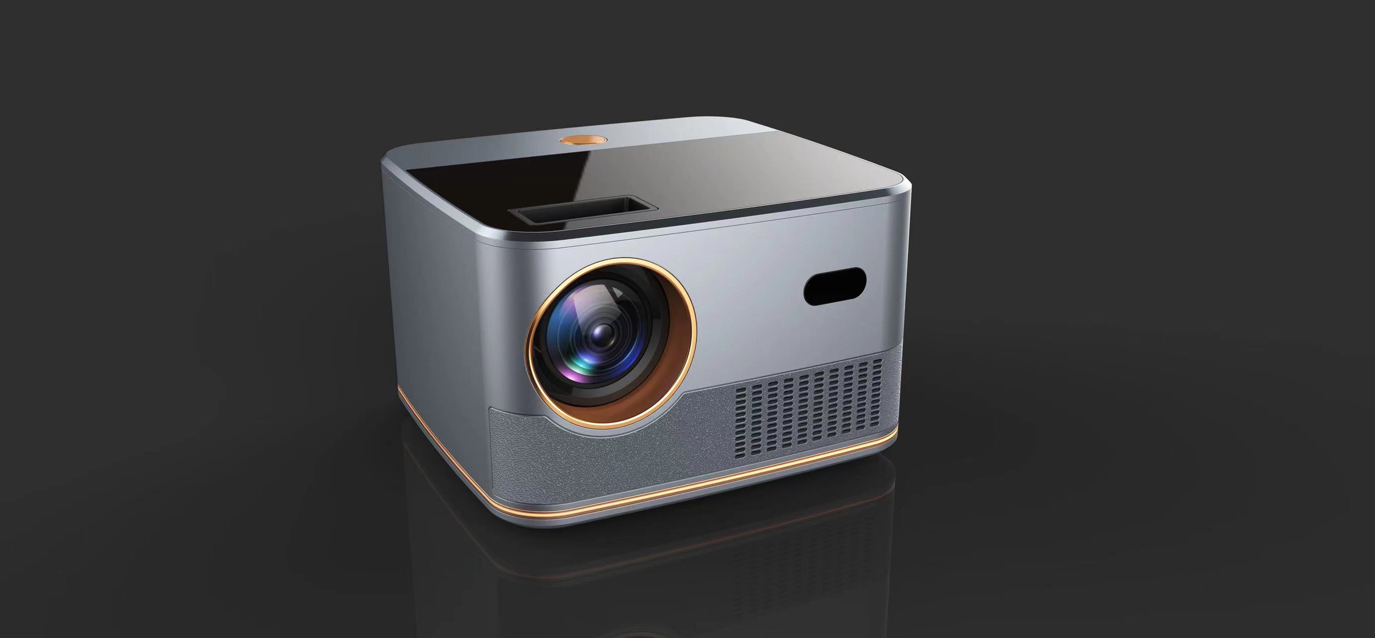 4inch smart Wifi portable projector